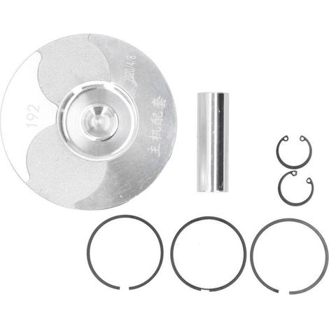 Kolbensatz für 192F-Motoren, Kolbensatz aus Aluminiumlegierung, Motorersatzkolben, passend für luftgekühlte 192F-Motoren. (1/5)