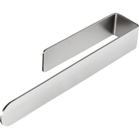 1 Porte-Serviettes Acier Inoxydable, Adhésif 3M, Sans Perçage, Pour Salle De Bain (1/5)