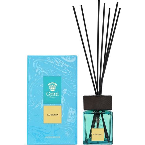 Difusor de fragancia de mandarina con varillas, 250 ml.