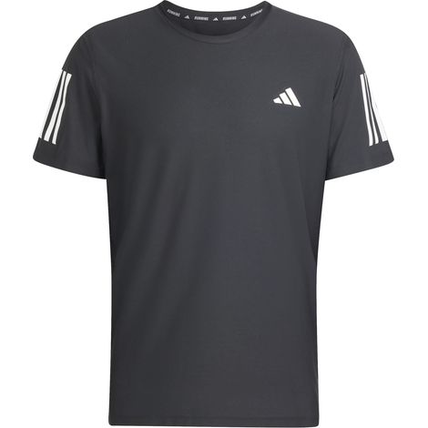 adidas Herren T-Shirt OWN THE RUN, schwarz, IN1500, Größe XXL