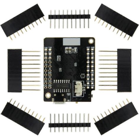 Placa de desarrollo de módulo WiFi Bluetooth T7 V1.3 MINI 32 ESP32 (1/5)