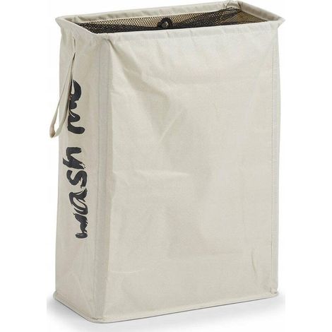 Zeller WASH ME Cesto de ropa beige 20 x 40 x 56 cm