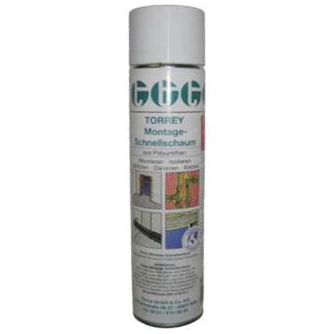 TORREY PU - Montageschaum B2, Dose mit 600 ml, Schnell - Bauschaum FCKW-frei (1/5)