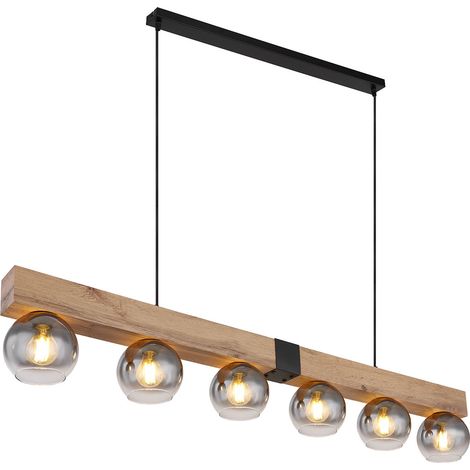 Globo - lampada a sospensione - Moitas - naturale - metallo -