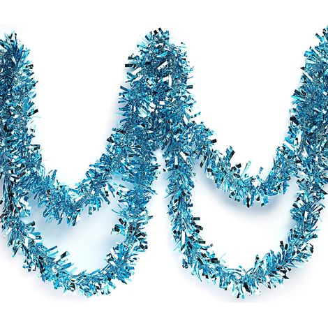 Ornement décoratif en forme de sapin de Noël, en PVC, 10 cm, couleur bleu clair, pour la maison, la table, les fêtes et la décoration saisonnière des pièces.-AquaForge (1/5)