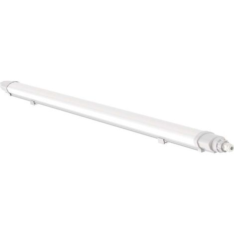V-TAC L-Serie 36W wasserdichte LED-Deckenleuchte, verbindbar, 120cm, Naturweiß, IP65