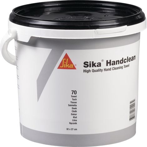 SIKA Lingettes pour les mains Sika® Handclean 70 serviettes ( 4000349626 )