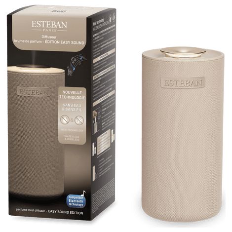 Diffusore Nebulizzato Fragranze Easy Sound 17x8x8 cm Beige Sabbia Esteban-Paris