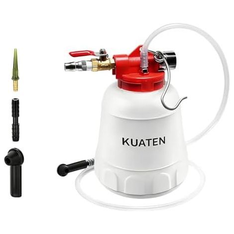 Extracteur de liquide frein avancé et unité remplissage avec ajustements personnalisables pour les ateliers réparation automobile purgeur professionnel - (1/5)