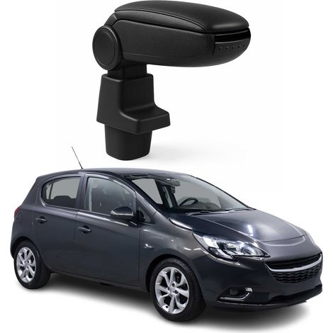 OMAC Armlehne für Opel Corsa 2015-2019 Schrägheck Schwarz (1/5)