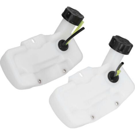 2-teiliger Kunststoff-Kraftstofftank mit Schlauch für Kettensäge und Trimmer - Ideales Zubehör für Modelle 34 - (1/5)