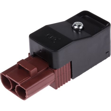 Bornier de raccordement RS PRO, 2 pôles , A visser, 16A ( Prix pour Paquet de 5 ) (1/2)