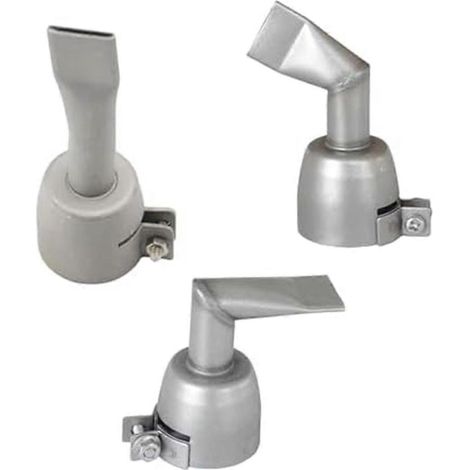 Kit de soudage à air chaud, buse de soudage pour tube à large ouverture et embout plat de 20 mm (1/5)