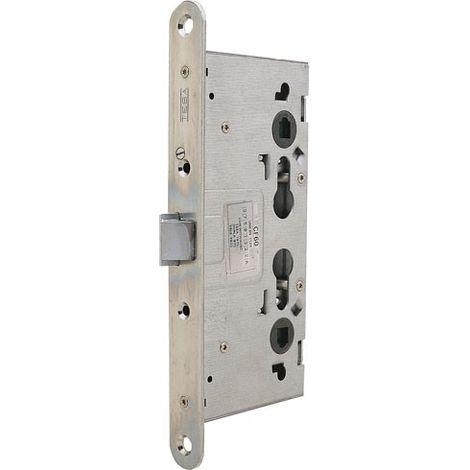 Serratura antipanico Tesa Cf60/65 mm. frontale zincato