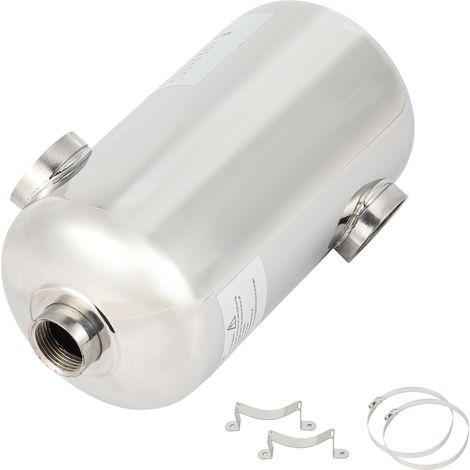 TolleTour Chauffage de piscine 28 kW Échangeur thermique en acier inoxydable Piscine Chauffage de piscine