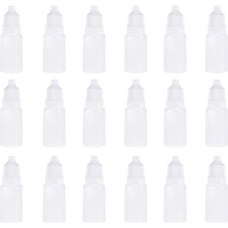 50 Stück Quetschflaschen mit Tropfverschluss