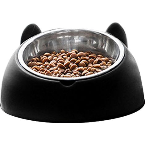 Ensemble double gamelle pour chiens et chats, comprenant une gamelle pour la nourriture et une autre pour l'eau, ainsi qu'une bouteille distributeur d'eau automatique et d'autres accessoires.-AquaForg (1/5)