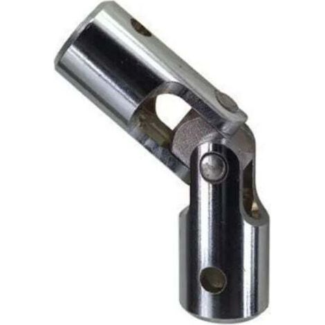 12-mm-Rollladenscharnier-Kniegelenk – Langlebiger, vernickelter Stahl – Einfache Montage auf 12-mm-Stangen und -Wellen (1/5)