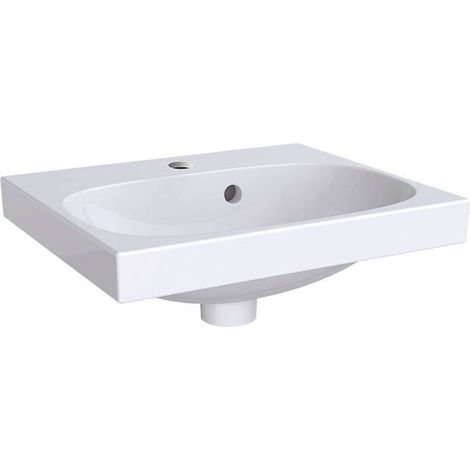 Geberit Acanto lave-mains, 1 trou de robinetterie au centre, avec (1/3)