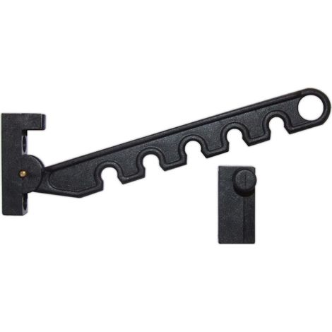 Socchiudi Finestra Per 1 Anta 1 Ante Nero Set 5 Pezzi - Masidef
