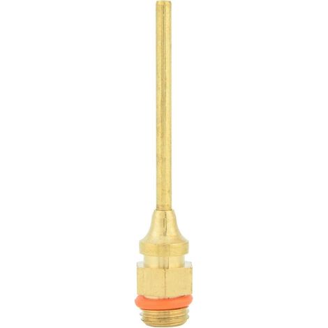 Ugello per pistola per colla a caldo da 10,8 x 70 mm di grande diametro, accessorio per gioielli in ottone per pistole per colla a caldo da 100 W