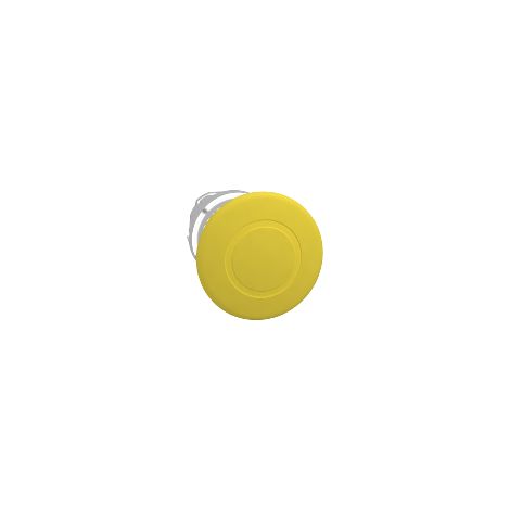 Harmony XB4 - tête coup de poing - pousser tirer - Ø40 - jaune - ZB4BT5