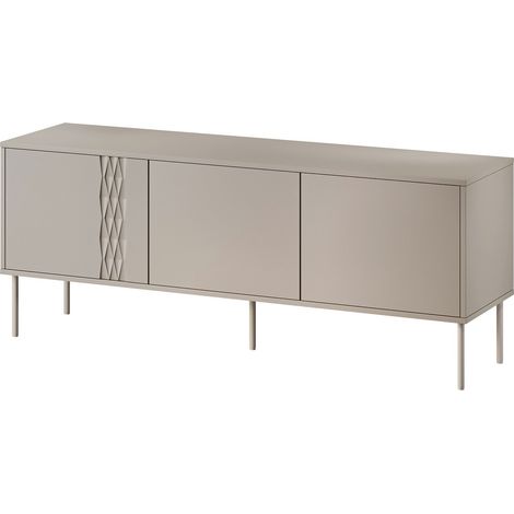 Mueble TV Tolete 104, Beige, Número de puertas: 0, Número de cajones: 0, 150x55x40cm (1/5)