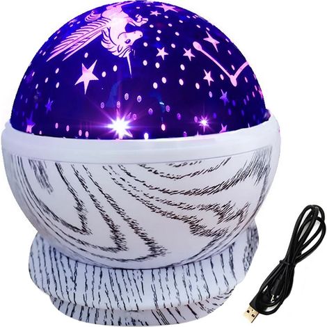 Projecteur d'étoiles / Veilleuse - Votre propre lampe galaxie (1/5)