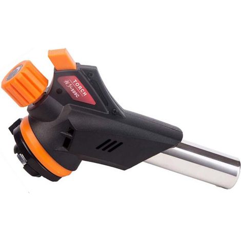 Lance-flammes portable pour le camping, chalumeau de soudage au carbone, pistolet à cartouche pour usage domestique (1/4)