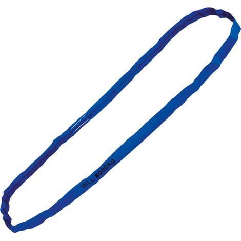 Gr .4 Meter RUNDSCHLINGE, WLL 8000 kg, BLAU blau roundsling, WLL 8000 kg, BLUE (1/2)