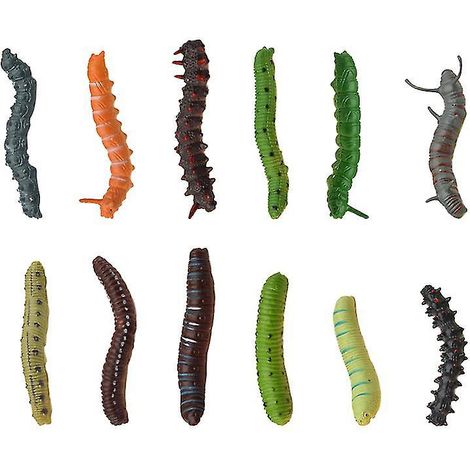 24 figurines de chenilles (1/3)