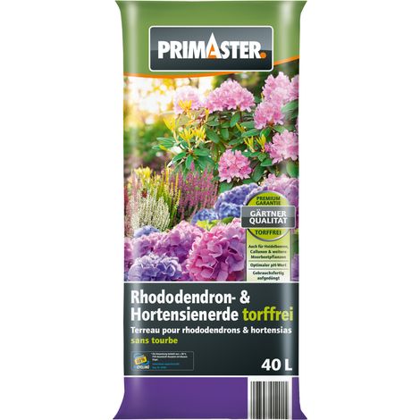 Primaster Hortensien- & Rhododendron Erde torffrei 40 L