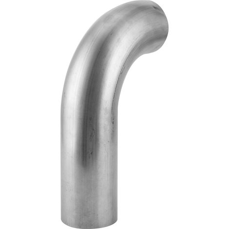 Tuyau de descente de turbocompresseur de 2,5 pouces, coude d'échappement à 90 degrés en acier inoxydable pour bride de turbo à 5 boulons T3/T4 (1/5)