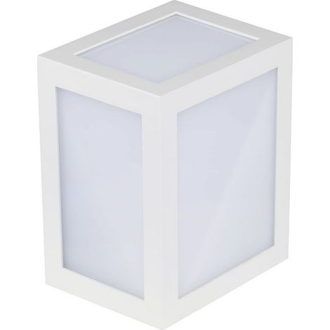 V-TAC VT-822 Applique LED 12W cube lanterne blanc chaud 3000K - sku 8334 (1/5)