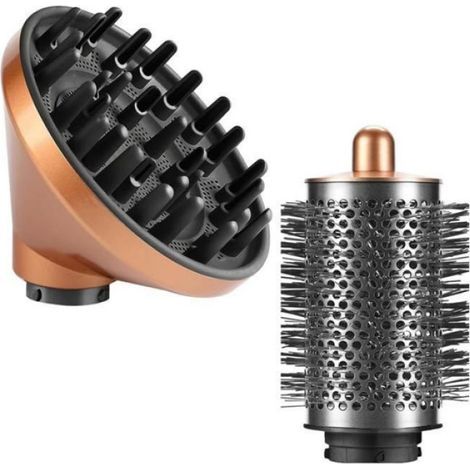 Diffusor und große runde Volumenbürste, kompatibel mit Dyson Airwrap HS05 und HS01 – Das ideale Beauty-Geschenk (1/5)