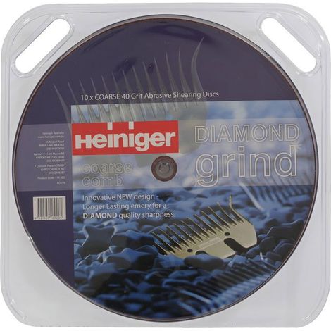 Emery paper coarse 40 grit  combs, blister pack 10 pcs