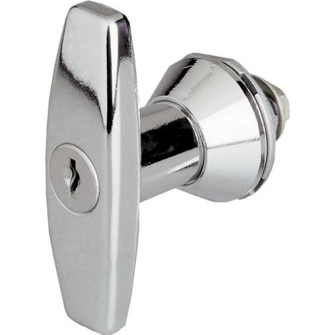 Ronis Serie 1127 Maniglia di porta cromata reversibile