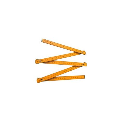 Règle Pliable En Bois, Règle De Mesure Du Bois De 1 Mètre Pour Charpentiers, Règle Pliante En Bois, Règle Métrique Pliante (1/5)