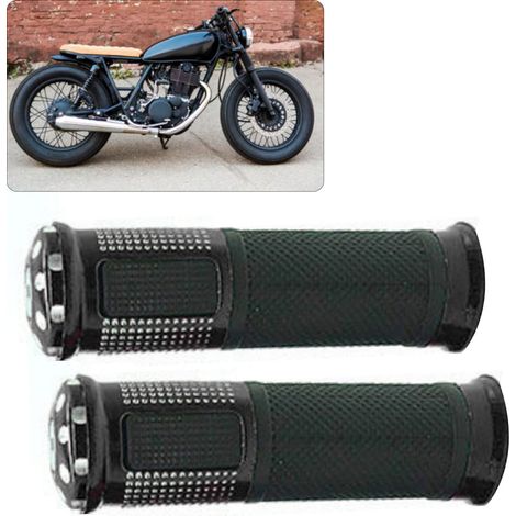 Rutschfester Motorradlenkergriff, universeller Lenkerbezug, schwarze Zierleiste, Komfortzubehör (1/5)