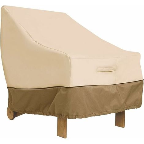 Schutzhülle für Gartenstühle, Stuhlschutzhülle, 210D Oxford-Gewebe, Gartenstuhlhülle für Gartenmöbel, Gartenliegenhülle (89 x 96,5 x 79 cm) T-Audace (1/5)