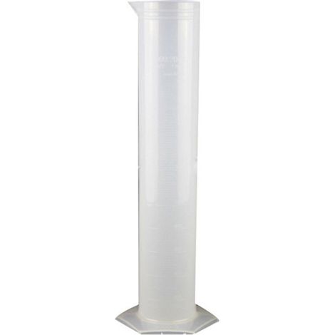 Éprouvette graduée de 250 ml, éprouvette graduée en plastique épais, verre doseur droit, éprouvette graduée de 250 ml (1/4)