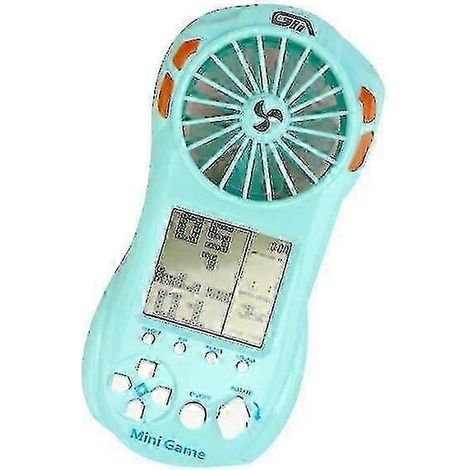 Ventilateur portable 2 en 1 pour console de jeu Tetris, mini ventilateur suspendu.-AquaForge