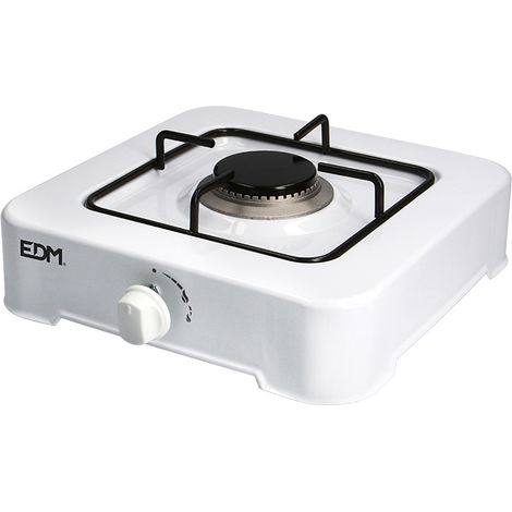 COCINA DE GAS ESMALTADA 1 FUEGO 30x30x10cm EDM (1/4)