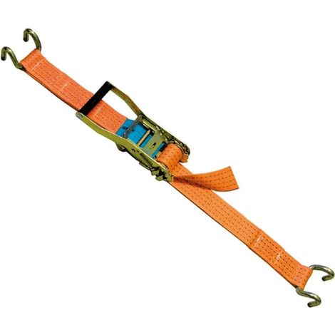 Sangle arrimage 50 mm TMU orange 2 bord rive 9m - LEVAC - 4570C09 (1/2)