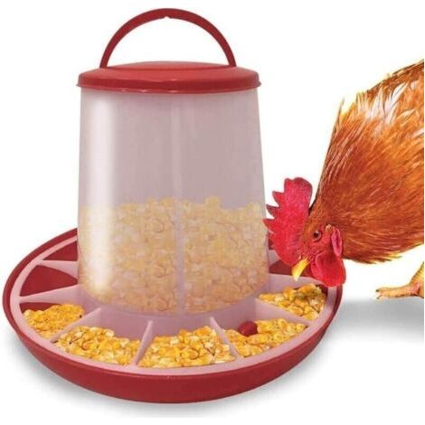 QORVA-Mangeoire anti-gaspillage pour volailles de 3 kg (1/3)
