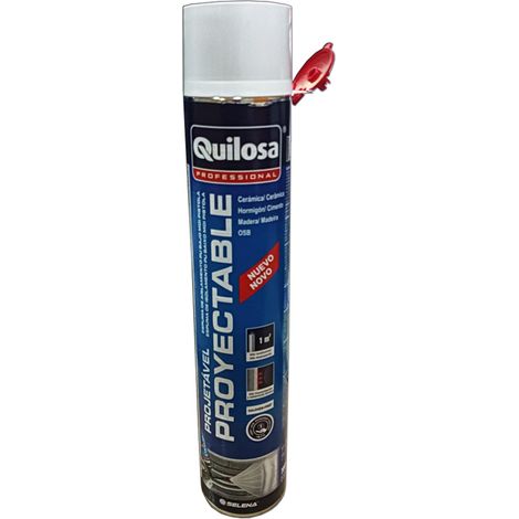 QUILOSA ESPUMA PROYECTABLE PISTOLA 700 ML BLANCA=10053682
