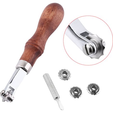 Kit de Gravure sur Cuir avec 10 Espaceurs pour la Création de Sacs et Accessoires (1/4)