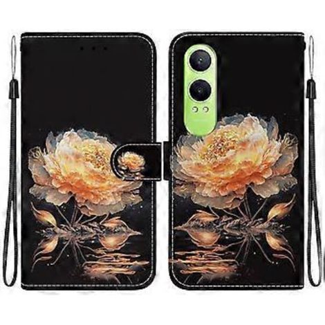 Custodia per telefono in pelle fantasia, stile portafoglio, per OnePlus Nord CE4 Lite 5G (modello F)
