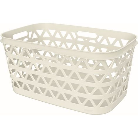 Cestino Oceana 45 lt bianco sporco 57,1x37,1xh.27,1 cm (1/5)