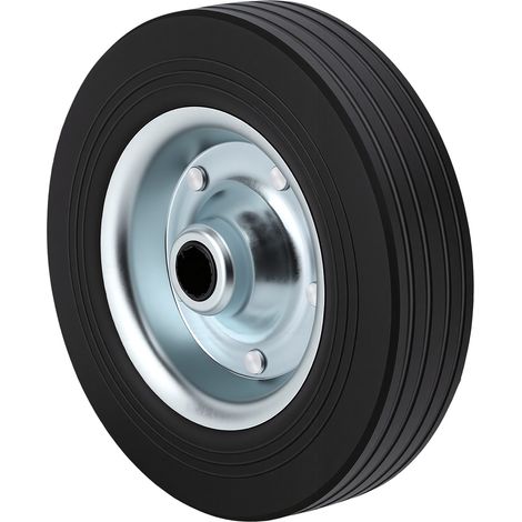 Roue de cric de remorque, roulette de 8 pouces, diamètre d'essieu 20mm, pivotant, capacité 1200lb (1/5)